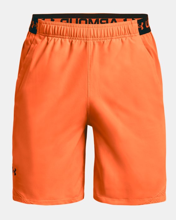 男士UA Vanish Woven短褲 in Orange image number 5